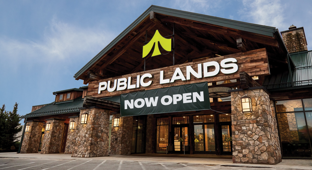 Storefront of Publiclands store in Polaris, OH